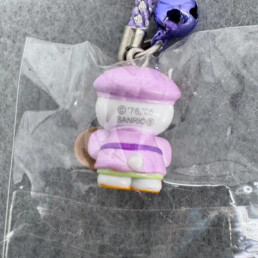 2006 Sanrio Hello‎ Kitty Gotochi Okunohosomichi Matsushima Keychain Phone Strap